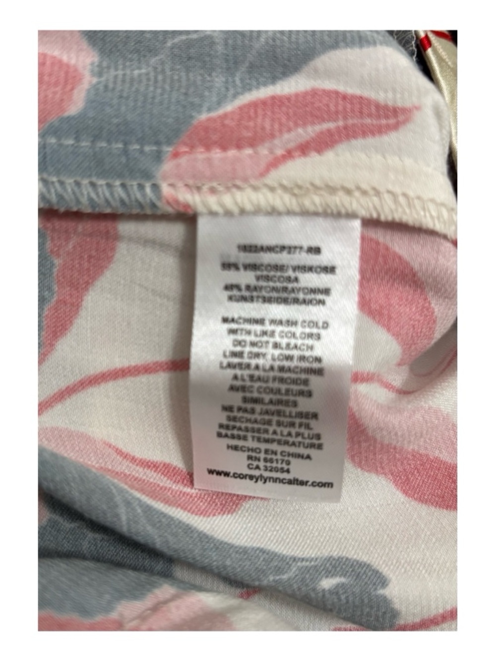 NWOT Anthropologie Corey Lynn Calter Printed Wide Leg Pants in Medium - Picture 10 of 11